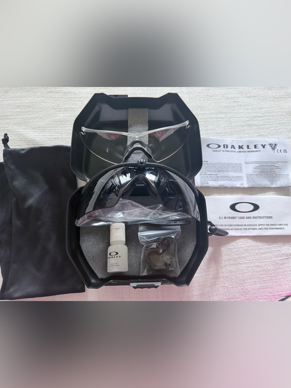 NEW Oakley SI Ballistic M Frame 3.0 Polarized & Clear Lens Complete Kit - Picture 2 of 5